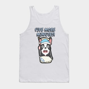 Lazy french bulldog cant get out of bed Tank Top